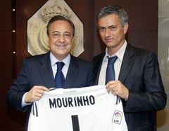 Перес и Моуриньо, фото Reuters