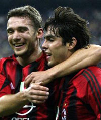 Шева и Кака готовы совершить подвиг