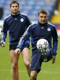 Шевченко и Лэмпард, фото Reuters