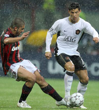 Гаттузо в очередной раз останавливает Роналду, АР