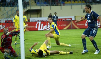 Шокота открывает счет, nk-dinamo.hr