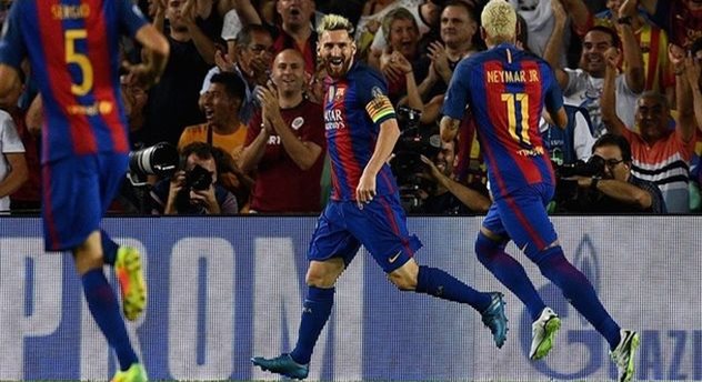 Лионель Месси, Неймар, uefa.com