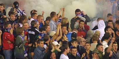 В среду лучшими были киевские фанаты