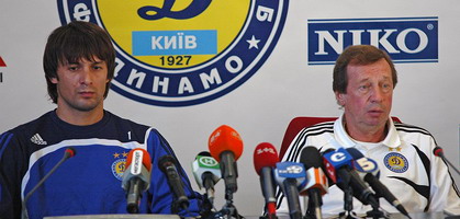 Александр Шовковский и Юрий Семин, фото Ильи Хохлова, Football.ua
