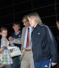 Автограф от Ривалдо, shakhtar.com