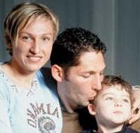 Марко с семьей