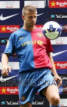 Херард Пике, barcelona.theoffside.com