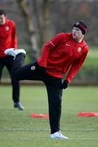 В такой позе Руни ждет встречи с 